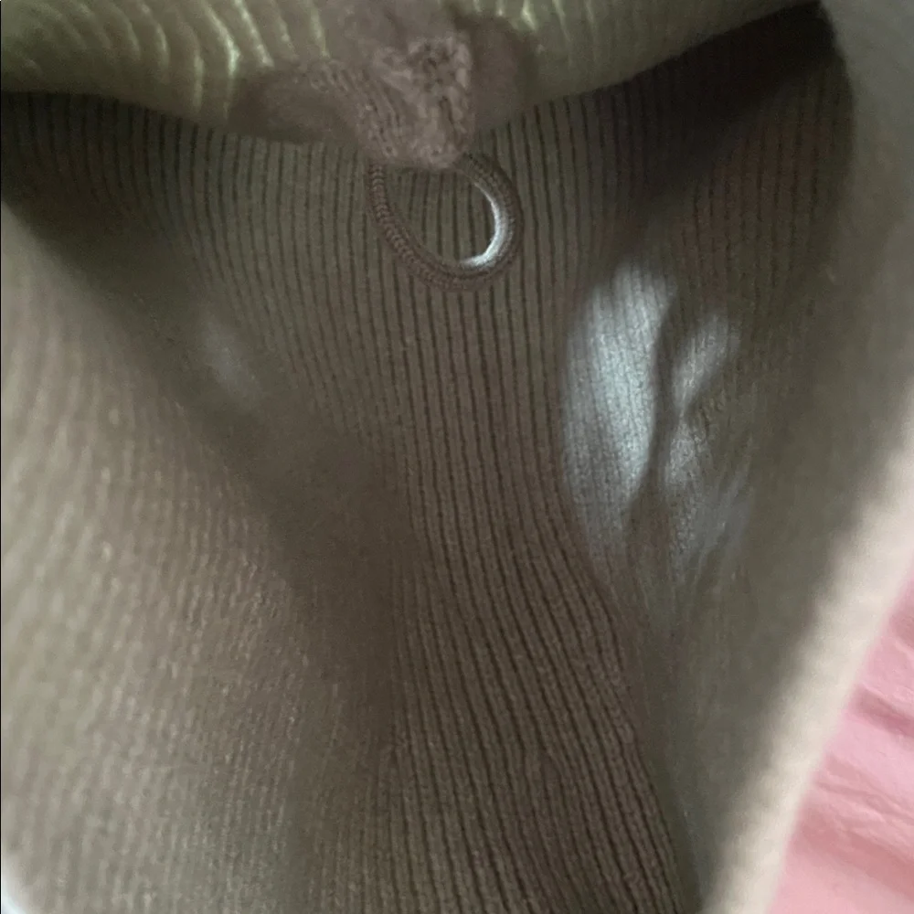 Free People Ribbed a balaclava  Green New Condition - Picture 7 of 8